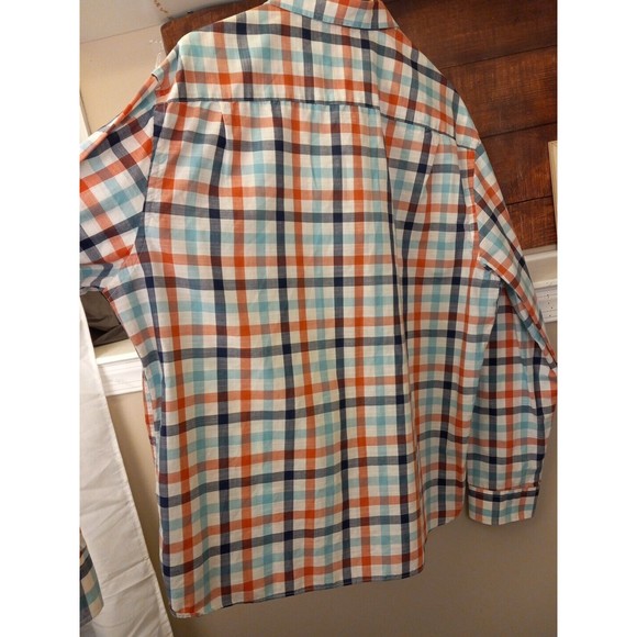 Van Heusen Striped Long Sleeve Slim Fit Button Down Shirt Size XXL 18-18 1/2 - Picture 9 of 16